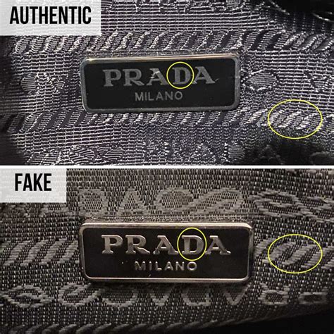 how to spot fake prada nylon bag|prada bag authentication.